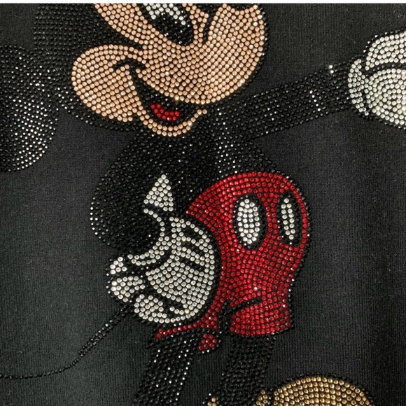 Mickey Mouse Embellished Sweater XL - Picture 8 of 14
